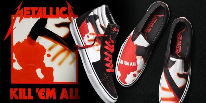 zapatillas vans de metallica zapatillas vans de metallica