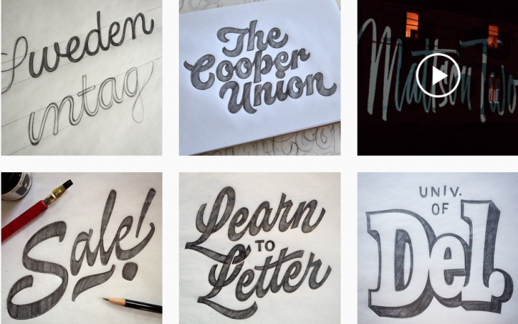 5 perfiles de Instagram que seguir si te encanta el lettering | paredro.com