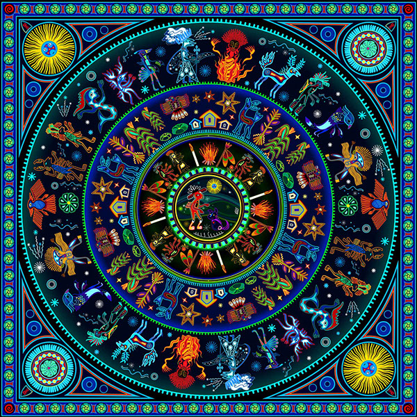 El arte huichol inspira a las manifestaciones visuales contemporáneas