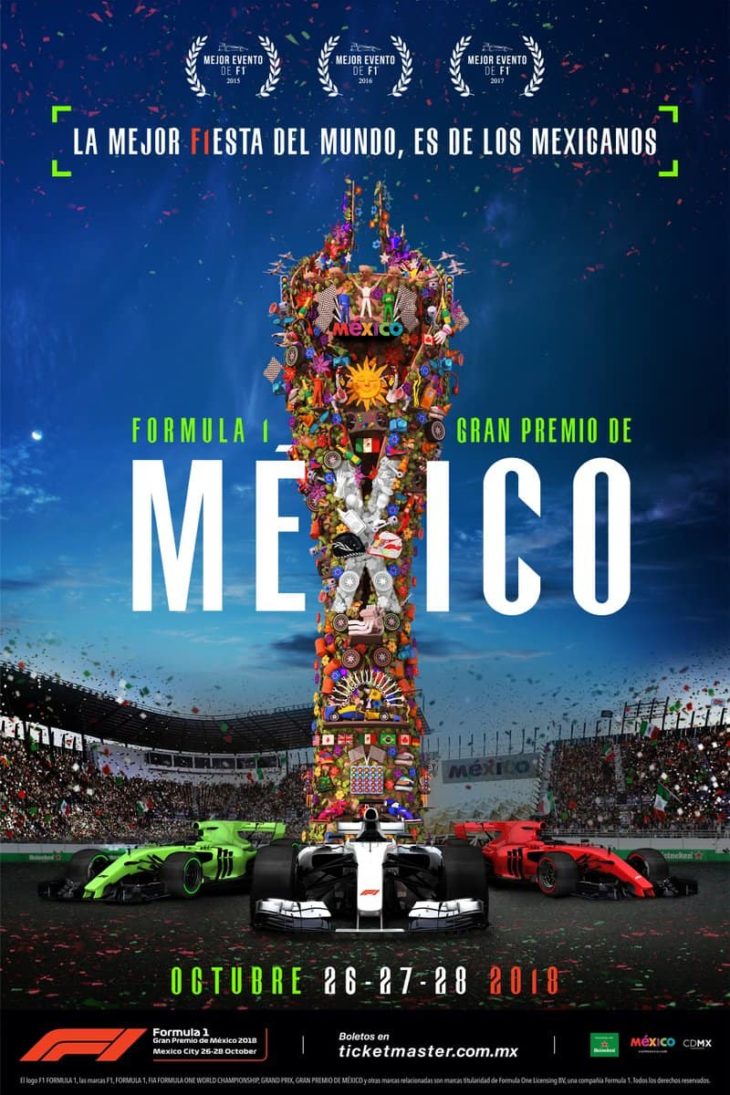 Conoce el cartel del Gran Premio de México 2018 y recuerda ...