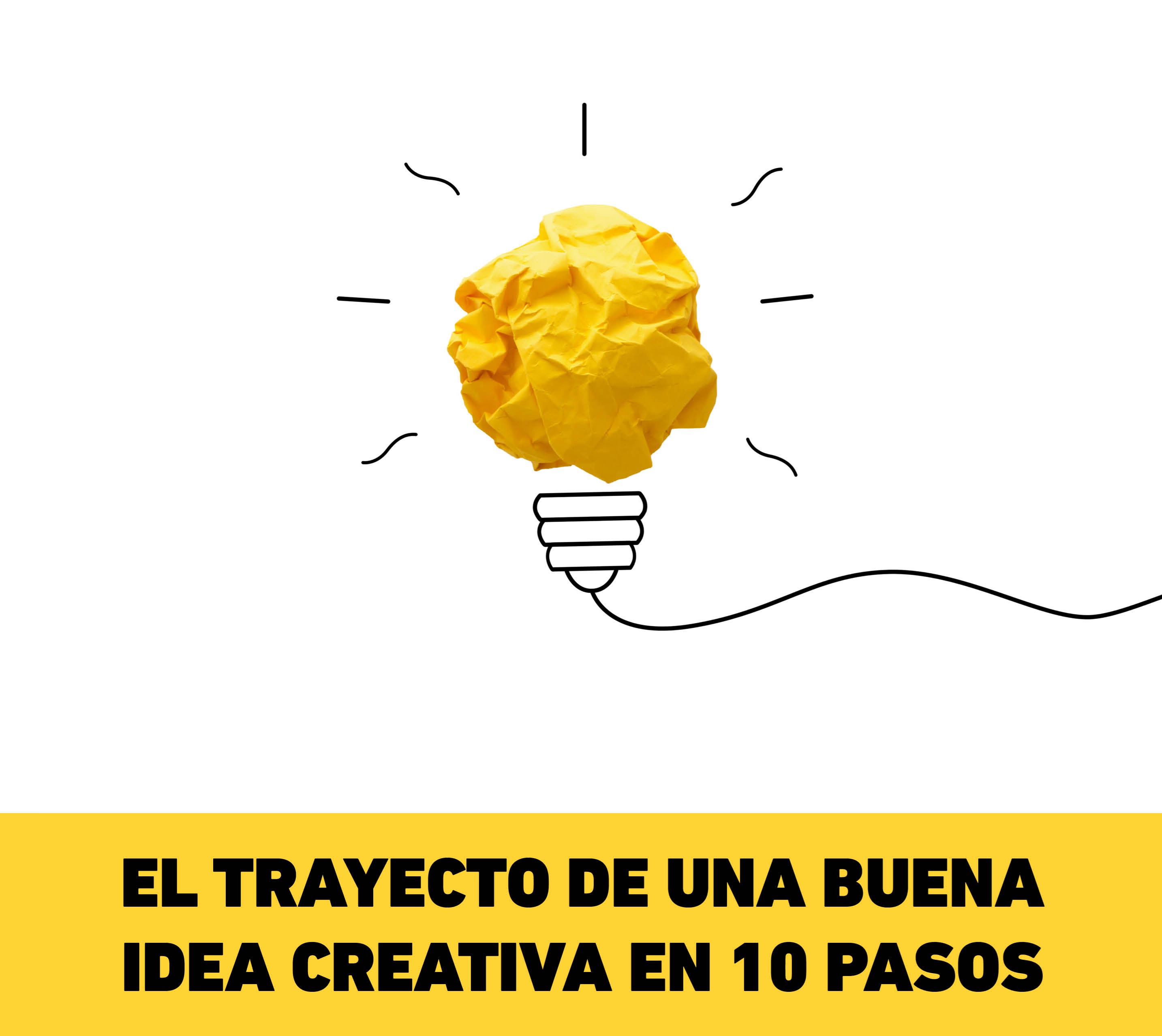 Infografía: el trayecto de una gran idea creativa en 10 pasos | paredro.com