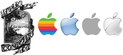 El primer logotipo de Apple es una de las anécdotas más conocidas de las ciencias. ¿Por qué está mordida la manzana? #LogoDelDía