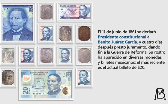 El lanzamiento oficial del nuevo billete de 500 pesos será mañana por Banxico, pero ya hay rumores que Benito Juárez reemplazará a Diego Rivera.