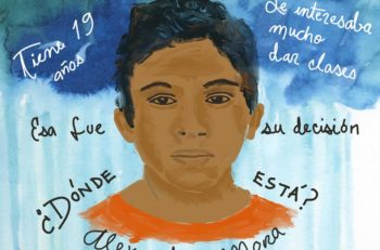 #IlustradoresConAyotzinapa es una iniciativa de redes sociales, en la que contribuyó la sociedad enviando ilustraciones de los 43 estudiantes de Ayotzinapa.