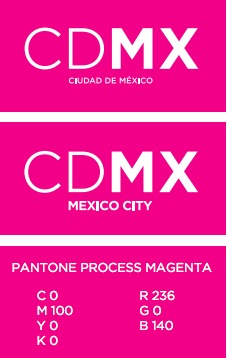 ¿Por qué el logotipo de la CDMX es de ese color? El rosa mexicano representa muchos aspectos de la cultura de la Ciudad de México.