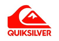 El logotipo de Quiksilver está basado en la obra "La Gran Ola de Kanagawa", que representa el surf en las olas, y el snowboard en el monte Fuji.