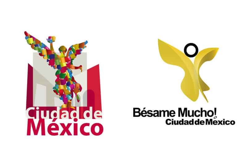 Existen 11 logos de la CDMX creados de acuerdo a la identidad gráfica del momento, próximamente se cambiará el rosa mexicano que conocemos.