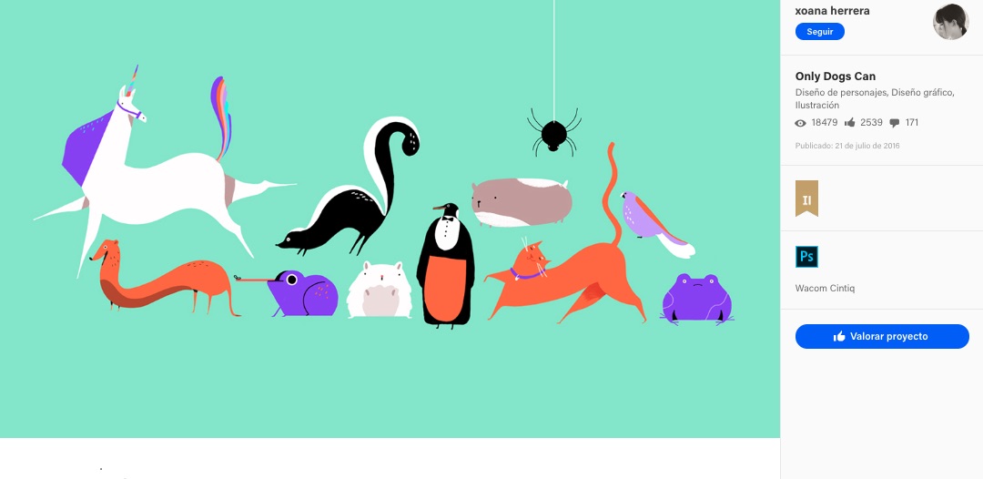 En el marco del Día Mundial de los Animales te presentamos ilustraciones de diseñadores y apasionados de ellos para celebrar su existencia.