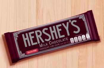 La marca de chocolate lanzó 6 envolturas conmemorativas de Barras Hershey's Vintage, las cuales retoman los distintos logotipos.