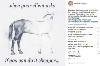 El artista británico, Jon Arton, les enseña el valor del arte de una manera muy divertida a las personas que quieren dibujos gratis.
