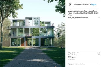 Tetris House es un diseño innovador en la arquitectura que le permite apilar bloques a tu gusto para tener una vista 360°.
