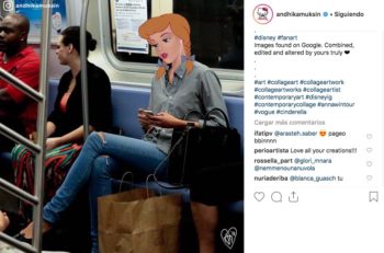 El artista Andhika Muksin mezcla Disney, famosos y situaciones reales en una sola imagen creando collages impresionantes y únicos.