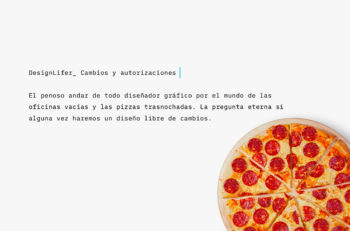 El diseño nunca termina, siempre está en constante corrección porque siempre se ve algo nuevo que se puede mejorar, así es la disciplina.
