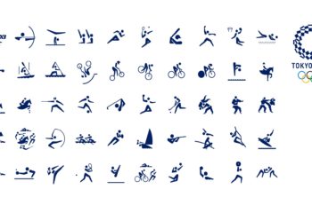 Los pictogramas de Tokio 2020 fueron diseñados por Masaaki Hiromura, éstos ayudan a identificar cada disciplina más fácil.