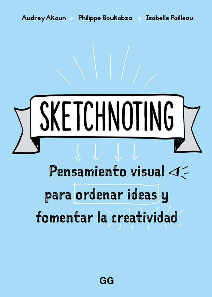 El libro Sketchnoting, Pensamiento Visual te permitirá organizar, estructurar y sintetizar tus ideas para plasmarlas adecuadamente.