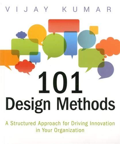 El libro 101 Design Methods presenta una metodología para el diseño de productos innovadores para evitar quedarte a la mitad de éste.