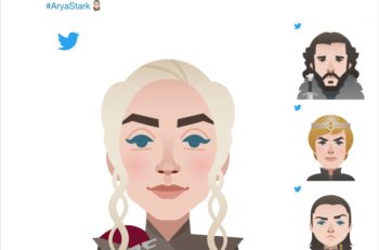 Utiliza los emojis de Game of Thrones que Twitter tiene disponible para el estreno de la última temporada y comparte el hashtag #ForTheThrone.