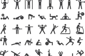 Los iconos para marketing deportivo son utilizados para crear gráficos con una relación directa entre el consumidor y la disciplina.
